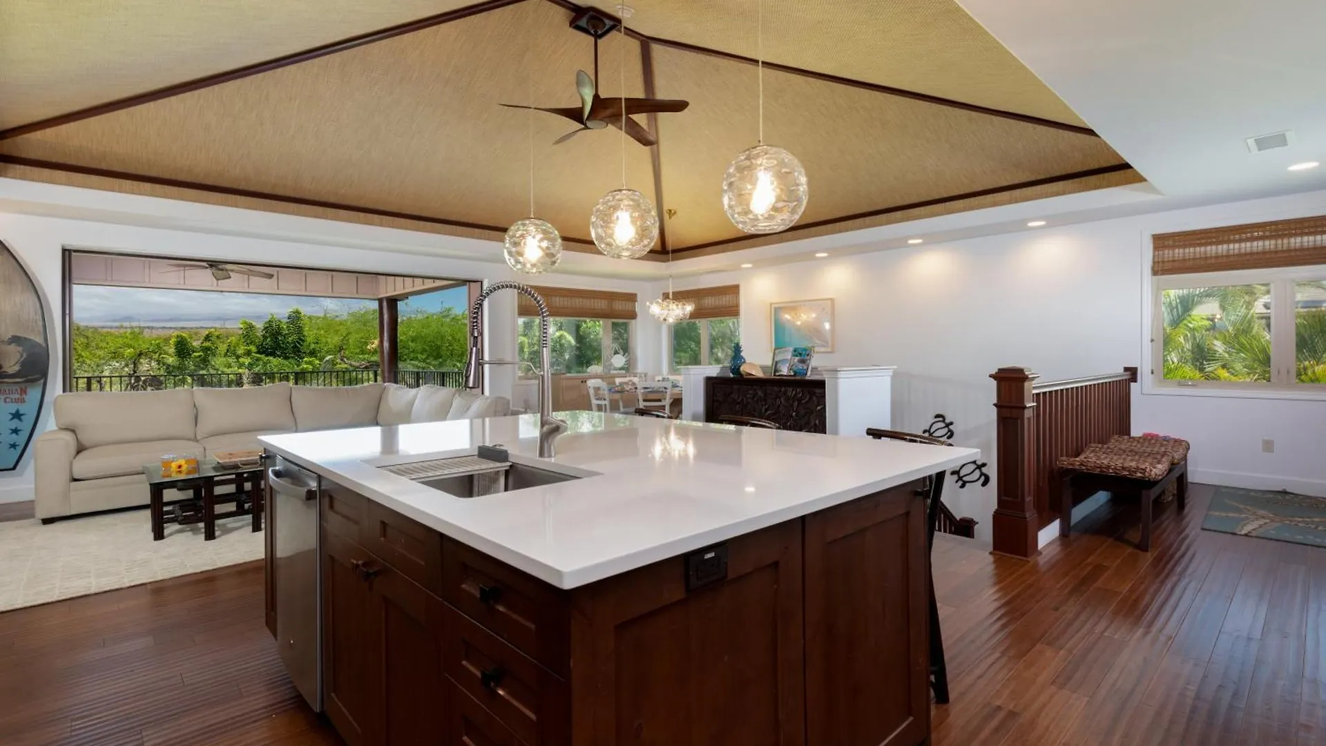 Pineapple Hale Lovely 4Br Kamilo Home With Private Beach Access Waikoloa Holiday home